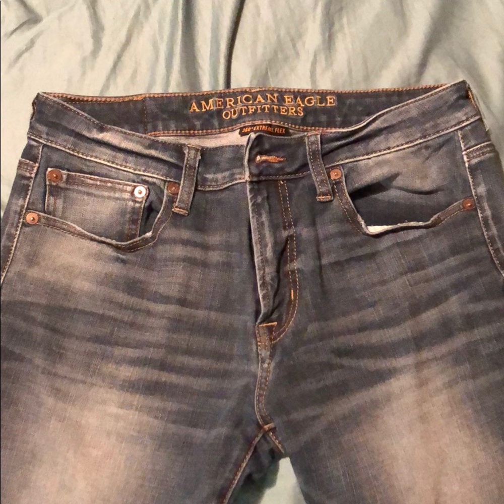 American eagle slim straight jeans